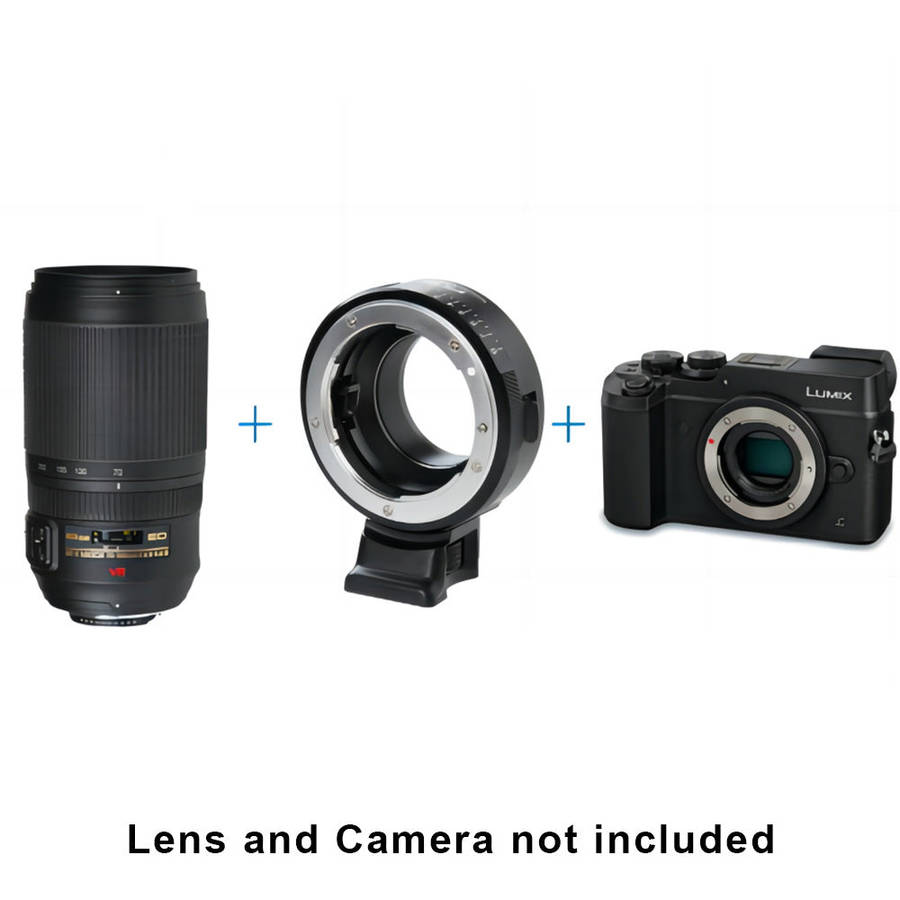 Viltrox Manual Focus Adapter for Nikon lens type G,D,F,S & AI mount to M4/3