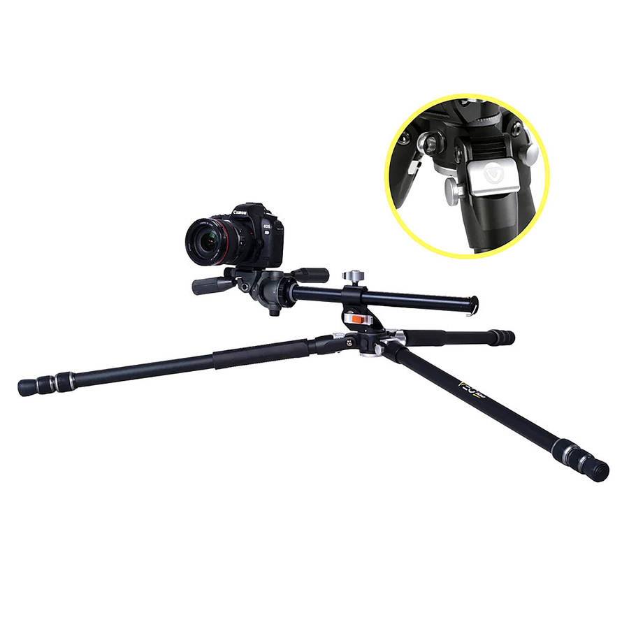 Vanguard VEO 3+ 263APS Versatile Aluminium Tripod with 3-Way Pan Head  10kg Load Capacity