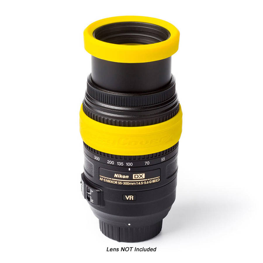 easyCover PRO 62mm Lens Silicon Rim/Ring & Bumper Protectors Yellow - ECLR62Y