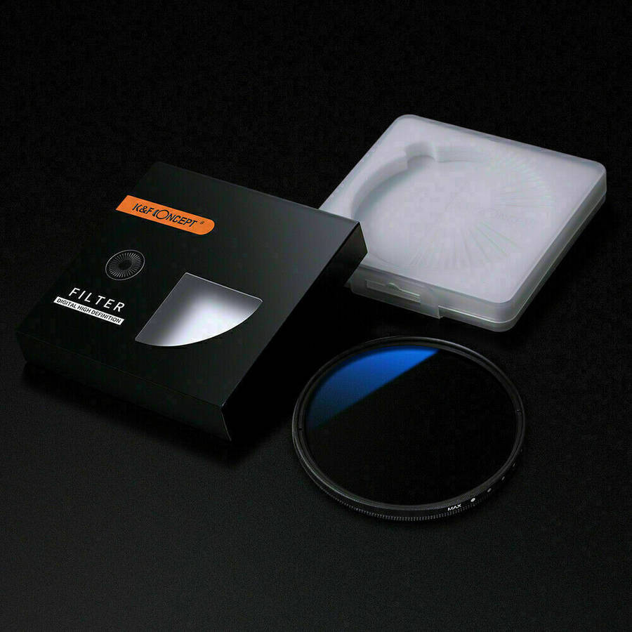 K&F Concept PRO 58mm Classic Series Slim Blue Multi Coated Variable ND2-ND400 filter-KF01.1109