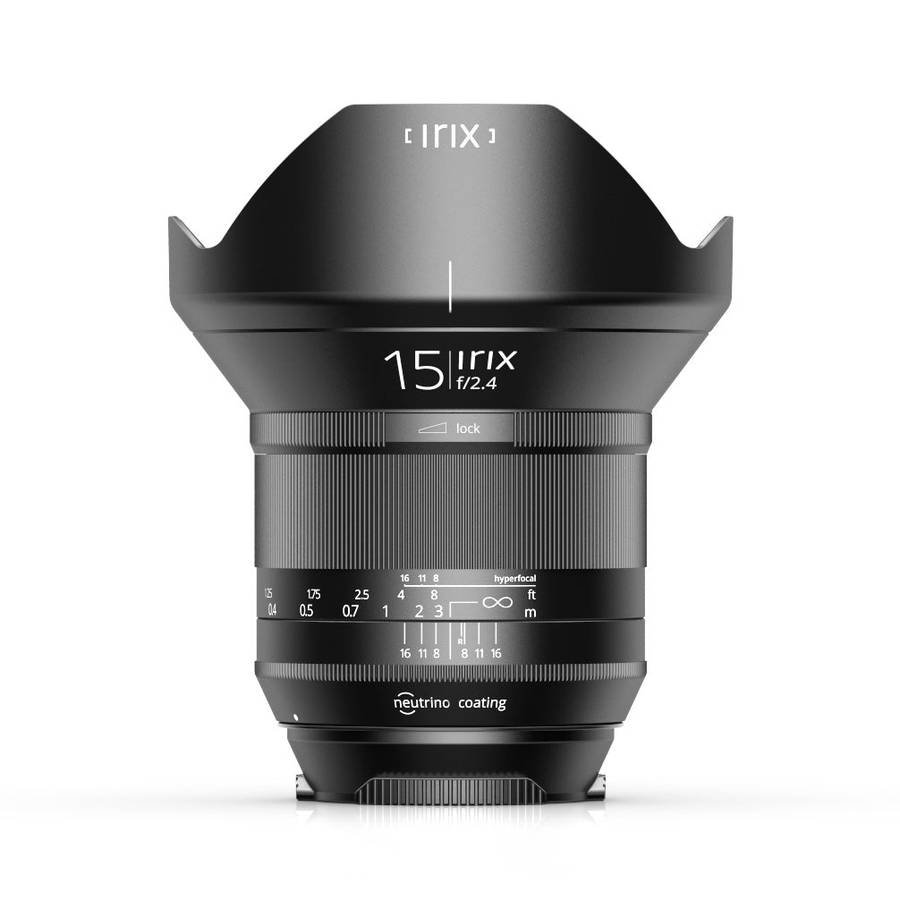 Irix 15mm Blackstone prime, manual focus wide angle lens for Canon DSLR's - IL-15BS-EF