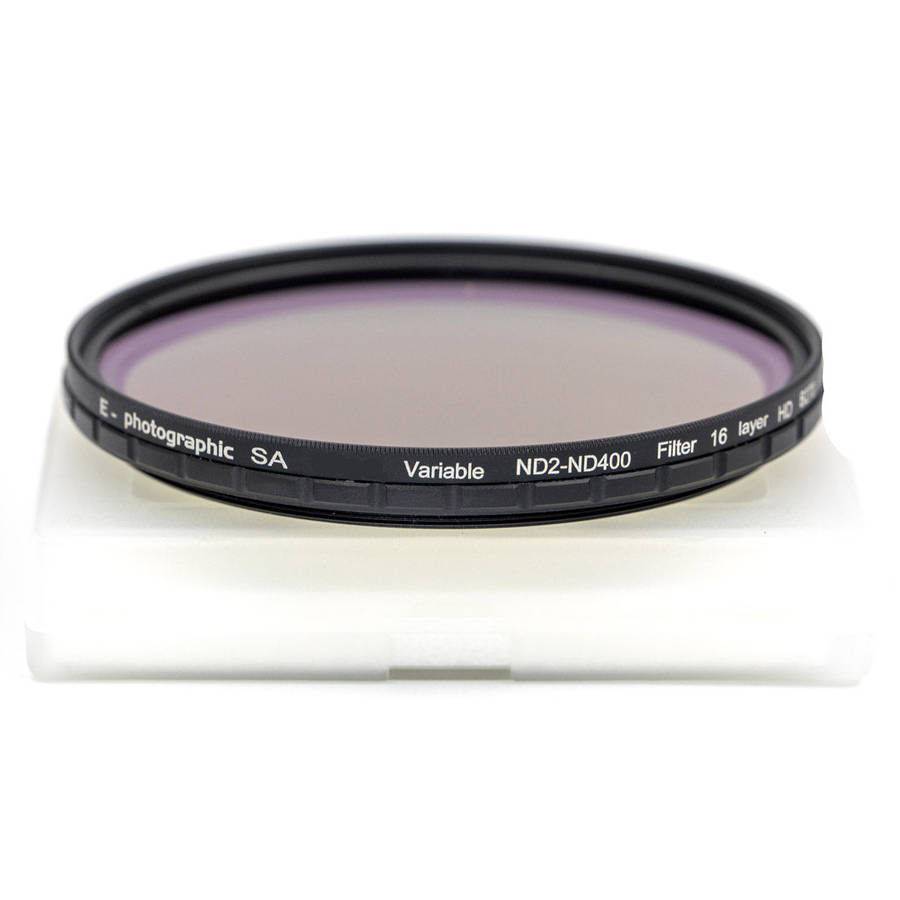 E-Photo PRO 58mm Multicoated ND2-ND400 Filter-German HD B270 Schott Optics