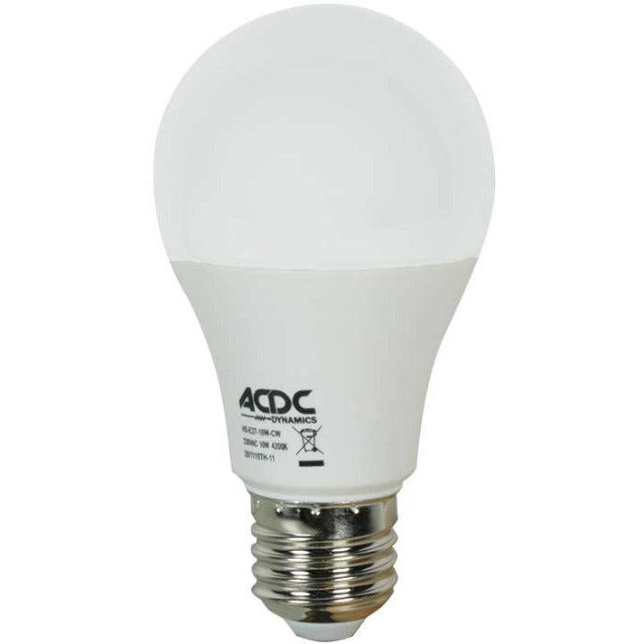 Pack of 3 110-240vac 5W Daylight LED Bulb E27 6000k