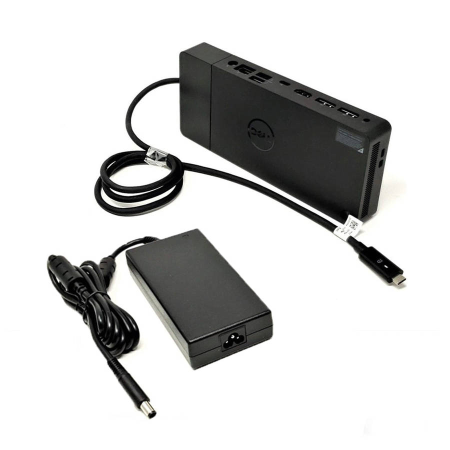 REFURBISHED - DELL WD19S - 180W - THUNDERBOLT DOCKING STATION - USB-C - DELL - ACCESSORIES