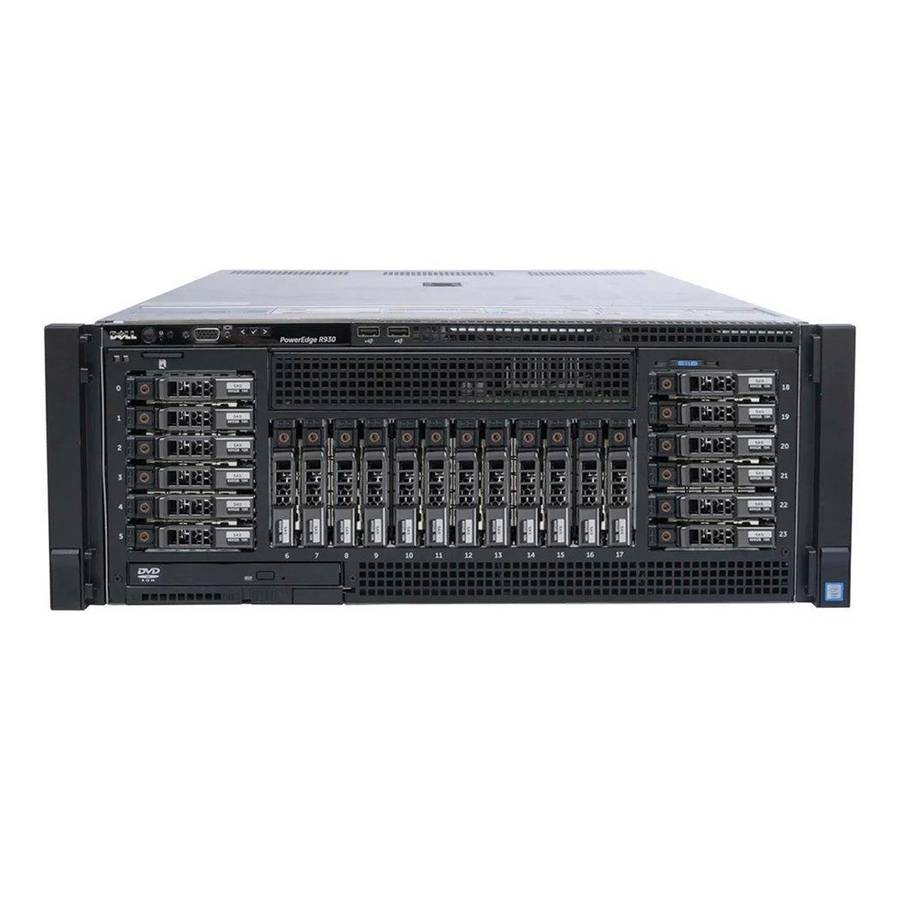 DELL PowerEdge R930 - 4X INTEL XEON - E7-8890 V4 - 24 CORE CPU - 2TB DDR4 RAM - 2X 240GB SSD - SE...