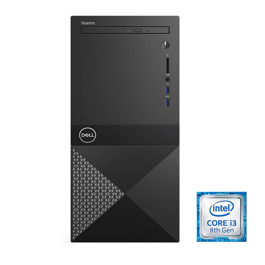 REFURBISHED - DELL VOSTRO 3670  MINI TOWER - I3 8100 - 8GB DDR4 - 256GB SSD - COMPUTER
