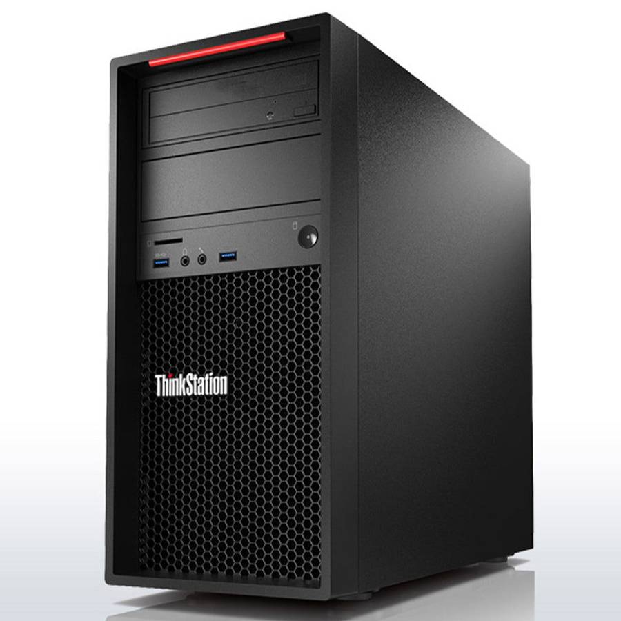 REFURBISHED - LENOVO P410 WORKSTATION - XEON E5 1650 - 32GB DDR4 - 256GB SSD - X2 NVIDIA NVS 315 ...