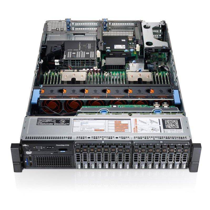 REFURBISHED - DELL POWEREDGE R720 - 2X XEON E5-2620 - 256GB DDR3 RAM - SERVER