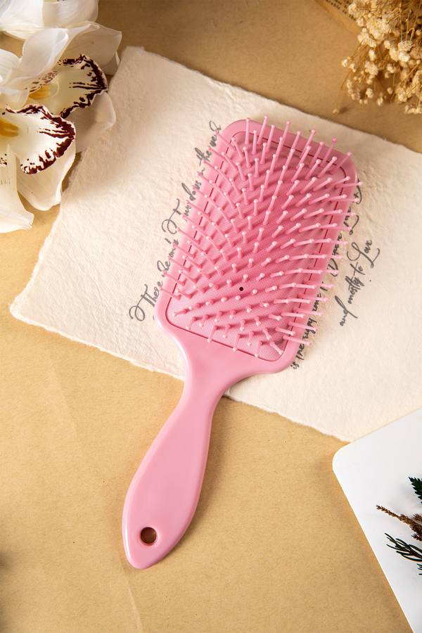 Blossom Floral Nutcracker Print Detangle Paddle Hair Brush