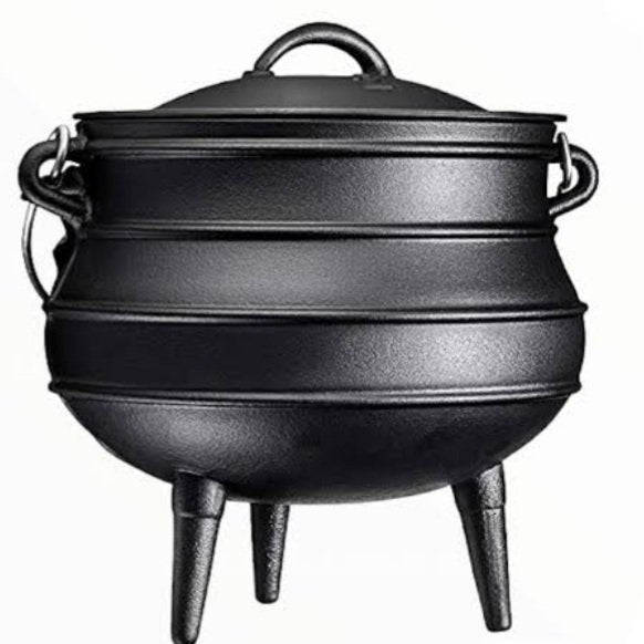 Totai Cast Iron Potjie With Lid No 25