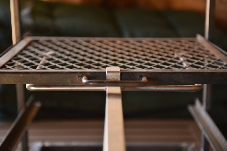 BraaiLift (Grid Handler) for Built-in Braais - Stainless Steel