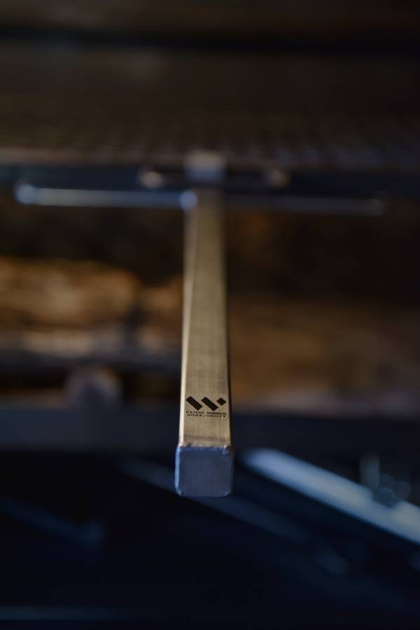 BraaiLift (Grid Handler) for Built-in Braais - Stainless Steel