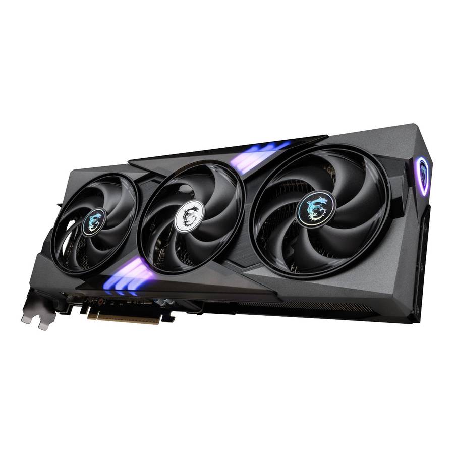 MSI GeForce RTX 5070 GAMING TRIO OC 12GB Graphics Card  Black