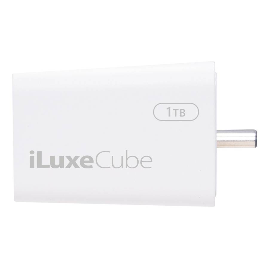 Patriot iLuxe Cube 1TB Type-C Smart Backup Solution - White