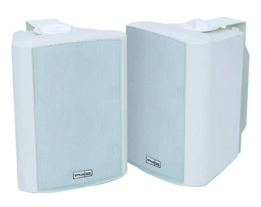 Stylus Enviro All Weather Environmental Speaker System - White