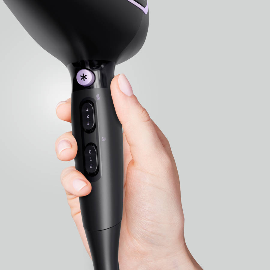 Rowenta Pro Power Hair Dryer 2200 W Ionic Black