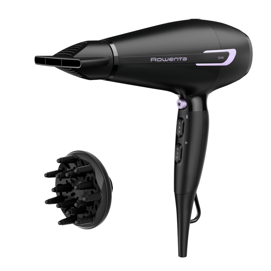 Rowenta Pro Power Hair Dryer 2200 W Ionic Black