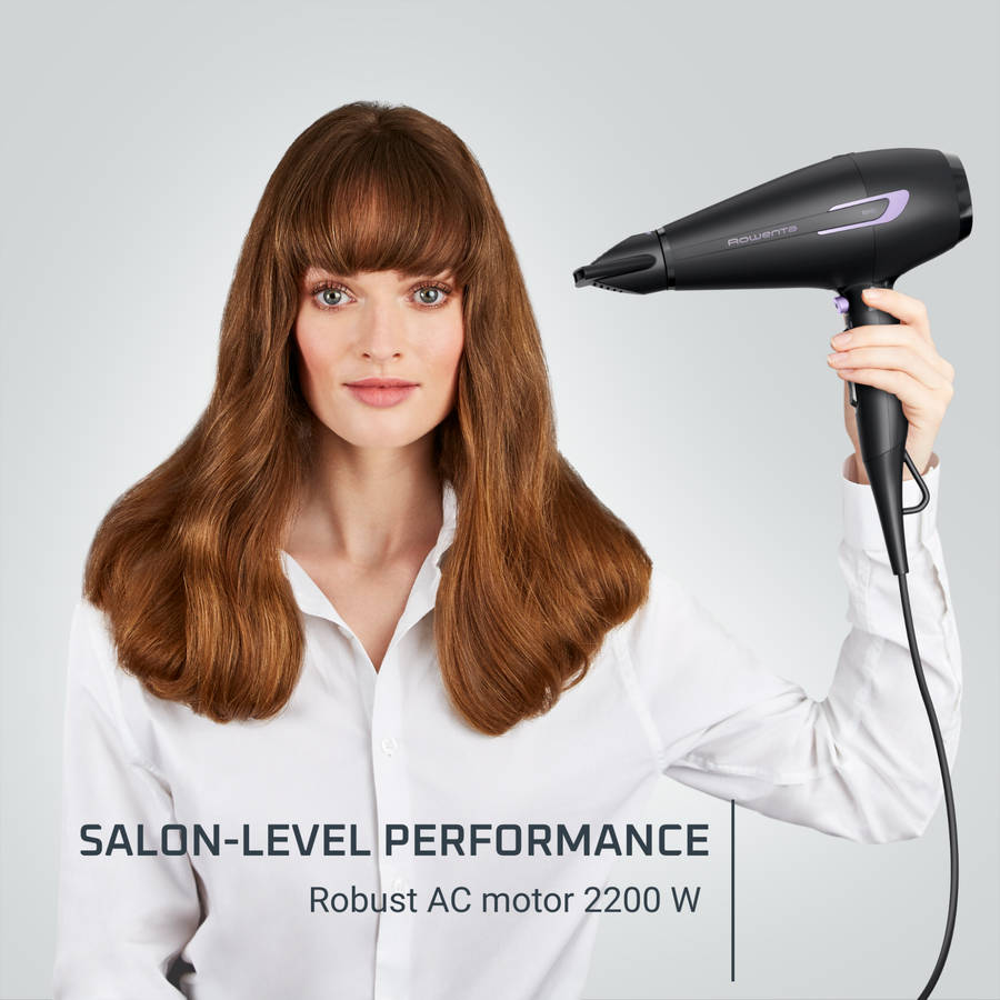 Rowenta Pro Power Hair Dryer 2200 W Ionic Black