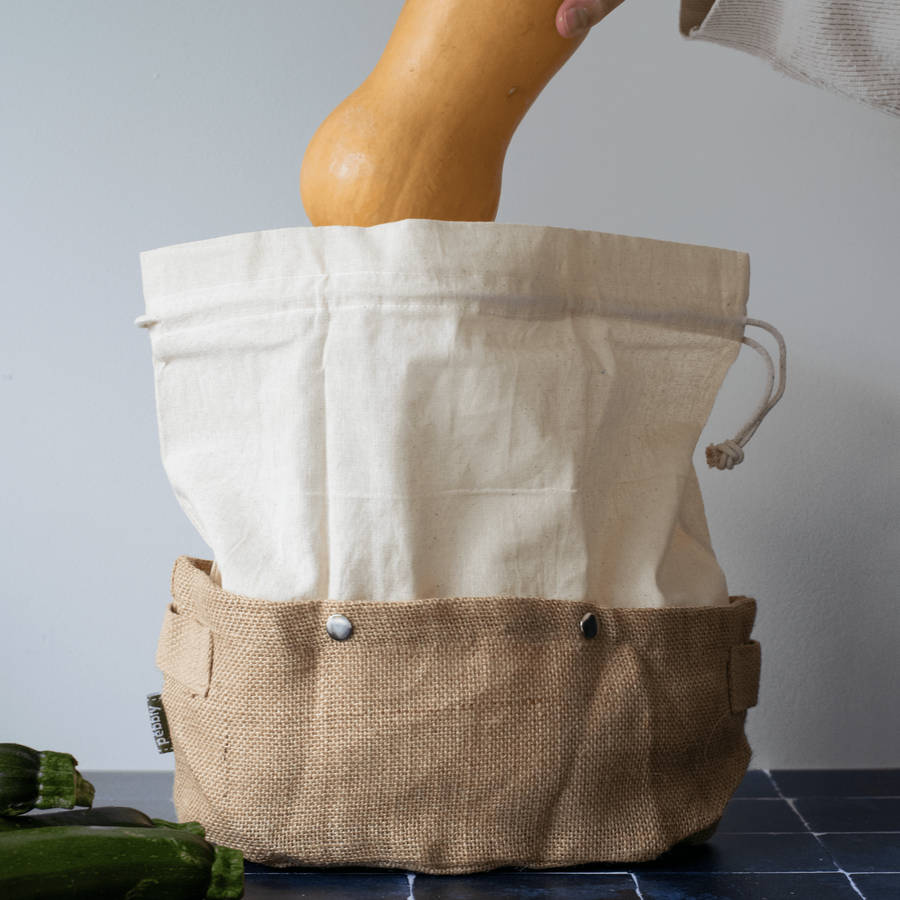 Pebbly Storage Basket with Removable Bag - Large