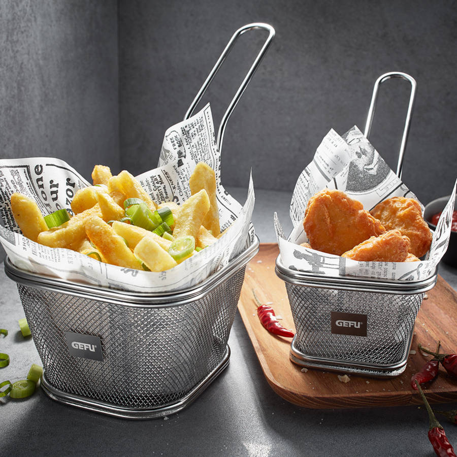 GEFU Mini Serving Basket BBQ - Large
