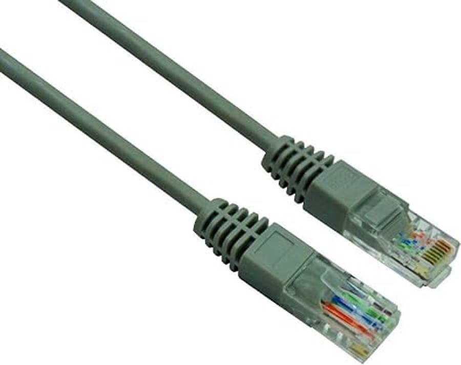 Krone Cat5e RJ45 Truenet UTP Patch Cord  Grey  10.0 Metres 