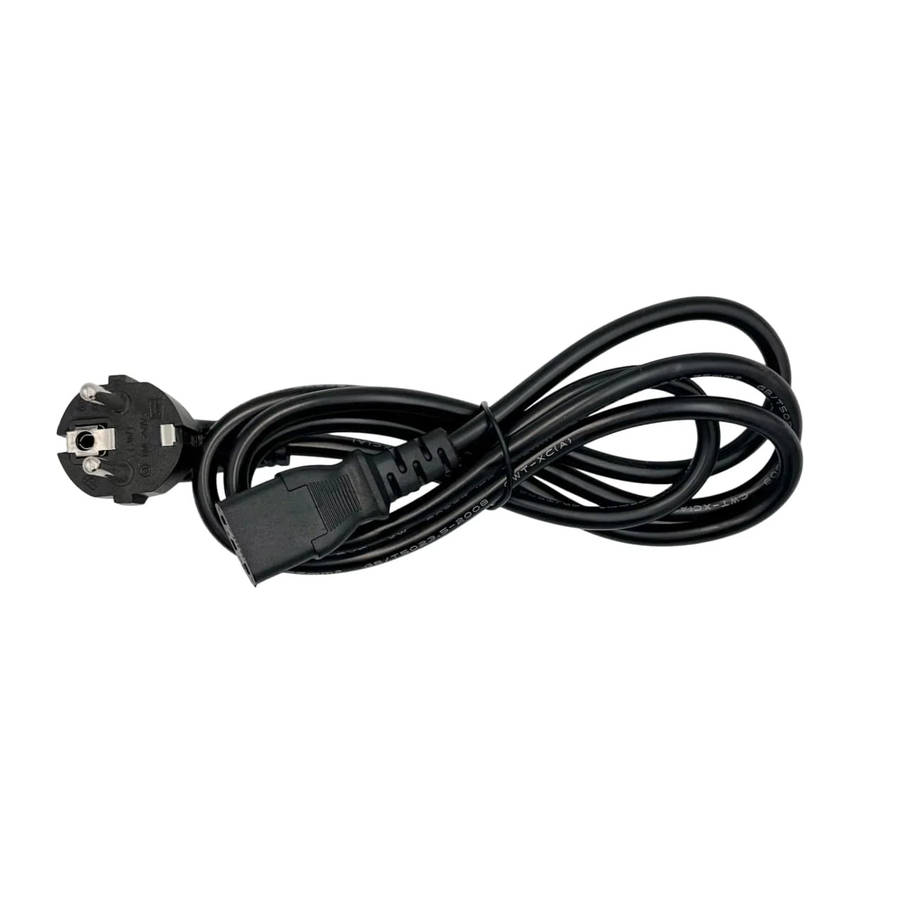 Universal EU Schuko Plug AC Power Cord AII8963  Refurb