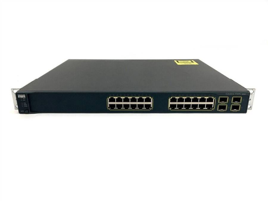 Cisco WS-C3560G-24TS-S 24-Port Gigabit Layer 3 Switch  Refurb
