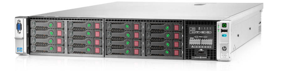 HP Proliant DL380E G8 Application Server; 25 SFF; 2 x Xeon E5-2420; 64GB PC3; 1.8TB SAS; P420I Ra...