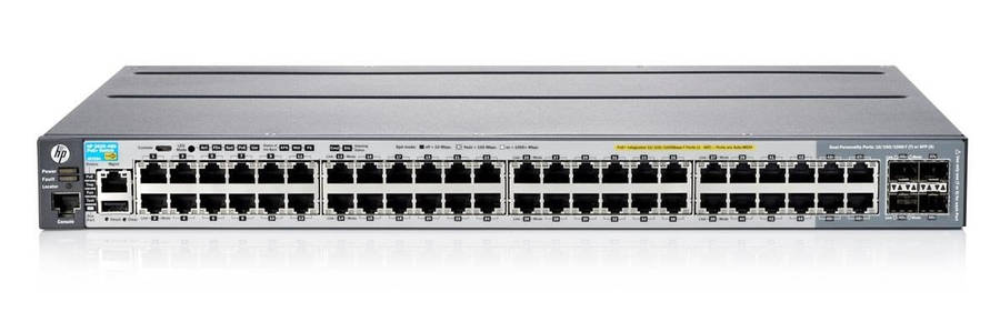 Hp J9729A Procurve 2920-48G Poe+ 48 Port Layer 3 Managed Stackable Gigabit Poe+ Switch - 4 Dual P...
