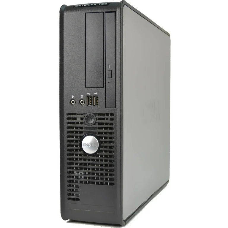 Dell OptiPlex 760 SFF Computer - C2D E7400 - 4GB DDR3 - 250GB SATA HDD - Win10Pro - Used Desktop PC