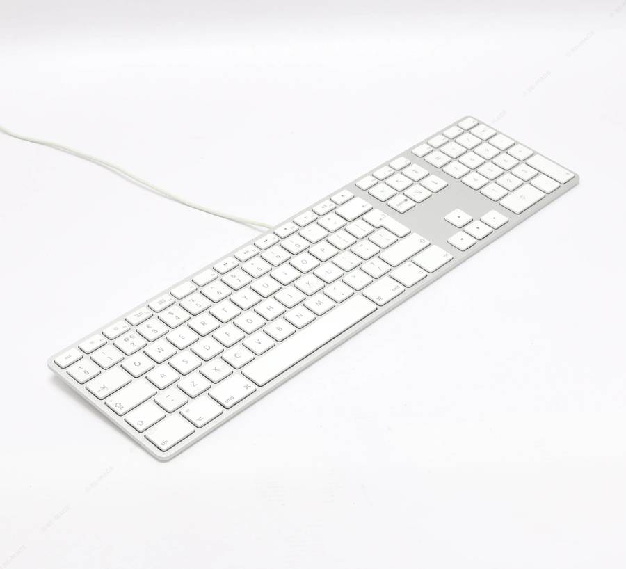 Apple A1243 Wired Slim USB Keyboard - Used