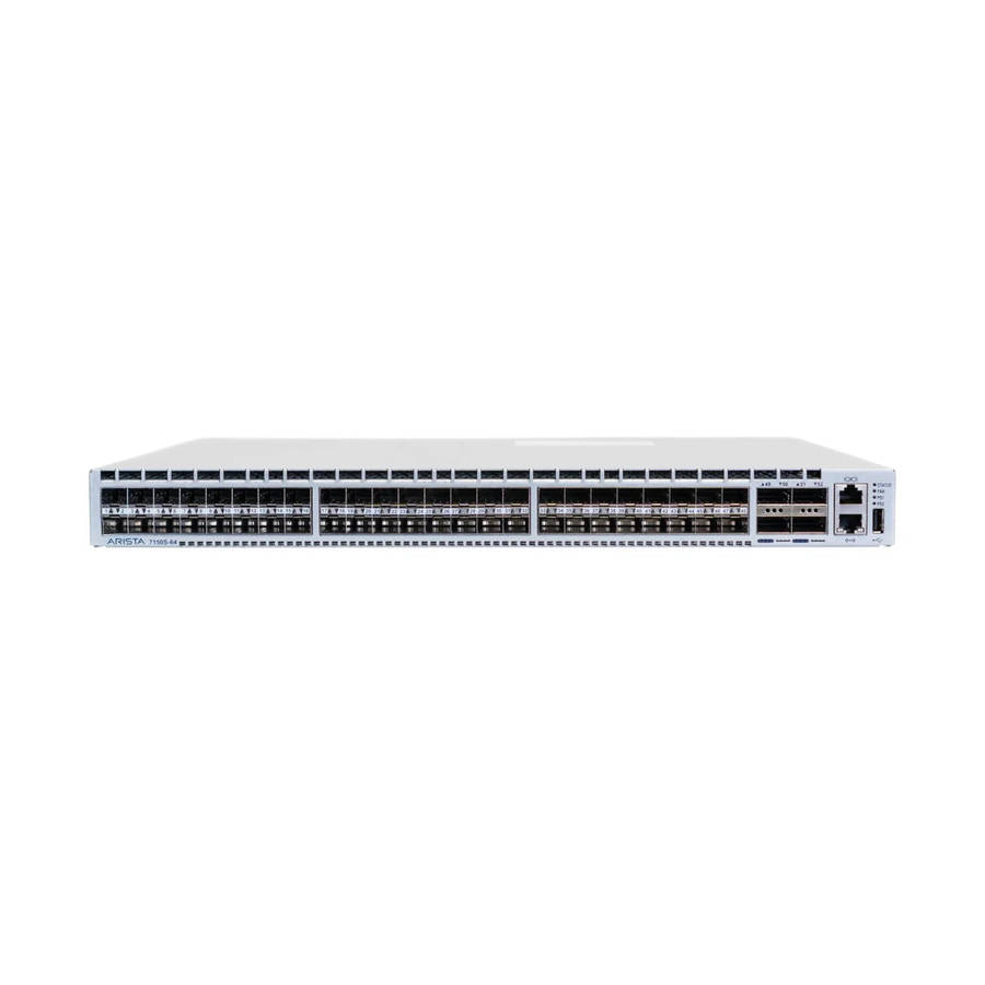 Arista DCS-7050TX-64  48 × 10G-T RJ45 + 4 × 40GE QSFP Ethernet Switch  Refurb