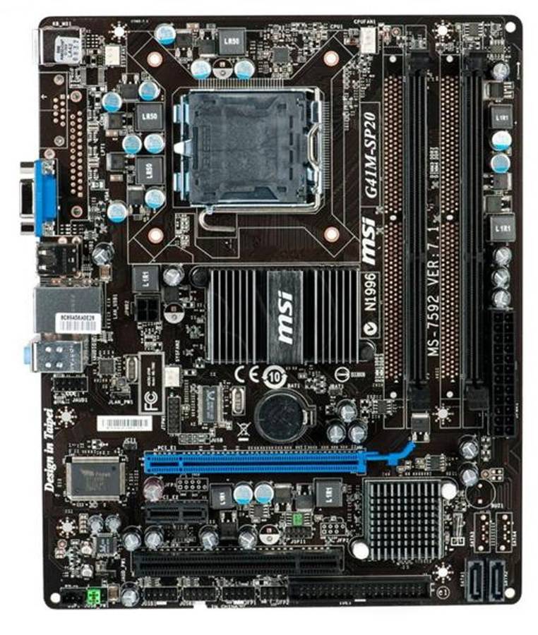 MSI G41M-SP20 Intel G41 mATX Motherboard for LGA775 