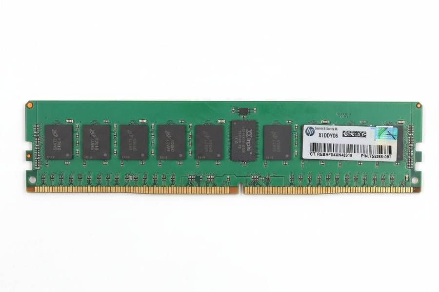 Micron 8GB 1Rx4 PC4-2133P-RCO-11 DDR4 ECC Registered Server RAM  Refurb
