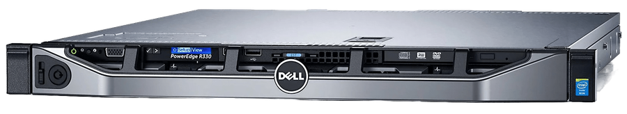 Dell PowerEdge R330 1U Rackmount Server  8 SFF  Xeon E3-1220 V6  16GB DDR4  4 × 6TB ...