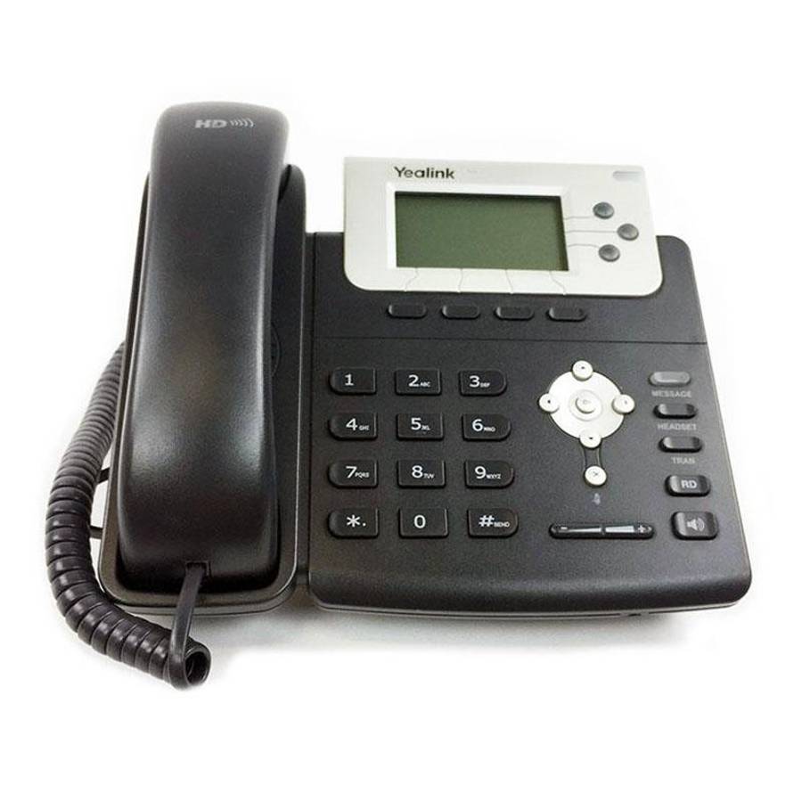 Yealink SIP-T22P Office Desk IP Phone  Used