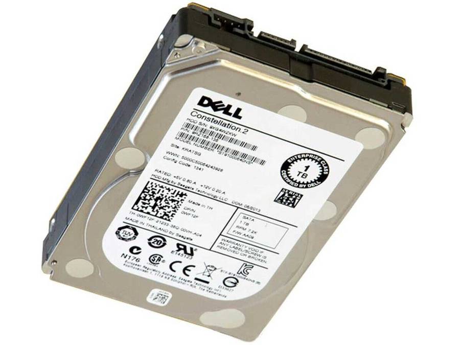 Dell ST91000640NS 2.5 Inch 1TB 7.2K RPM 6Gb/s SATA Hard Drive  Refurb