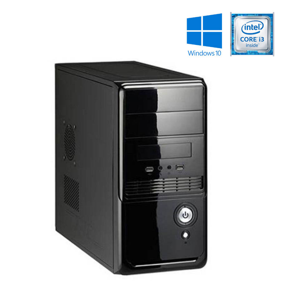 XGR TOWER - I3 4150 - 4GB DDR3 - 320GB SATA HDD - WINDOWS 10 PRO 64 BIT - REFURBISHED COMPUTER