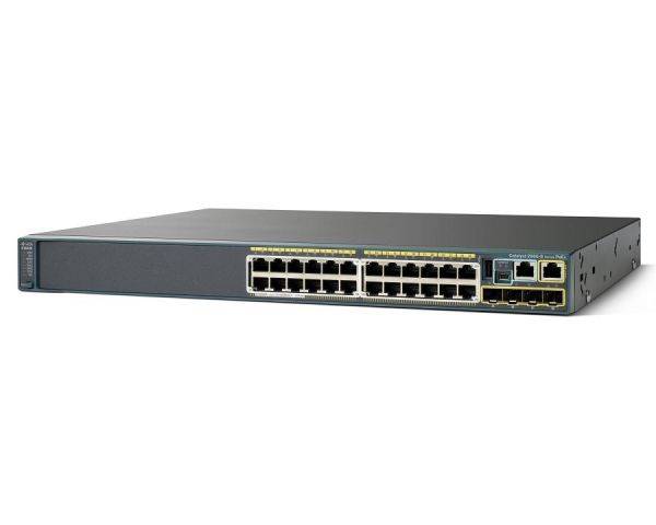 Cisco WS-C2960S-24PS-L 2960S 24 Port Gigabit PoE Switch -