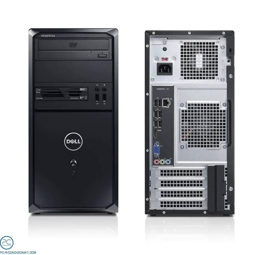 DELL VOSTRO 260 MT - I5 2400 - 4GB DDR3 - 500GB SATA HDD - WINDOWS 10 PRO 64 BIT - REFURBISHED CO...