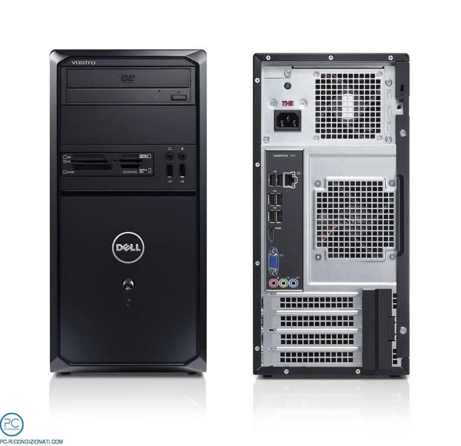 DELL VOSTRO 260 MT - I5 2400 - 4GB DDR3 - 500GB SATA HDD - WINDOWS 10 PRO 64 BIT - REFURBISHED CO...