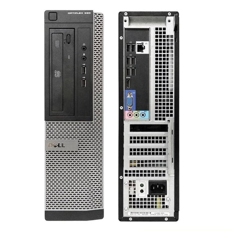 DELL OPTIPLEX 390 DT - I3 2100 - 4GB DDR3 - 500GB SATA HDD - WINDOWS 10 PRO 64 BIT - REFURBISHED ...