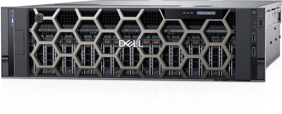 Dell PowerEdge R940 3U HPC Server  4 x Xeon Gold 6142 16C  512GB DDR4  8 x 2TB SAS  B...