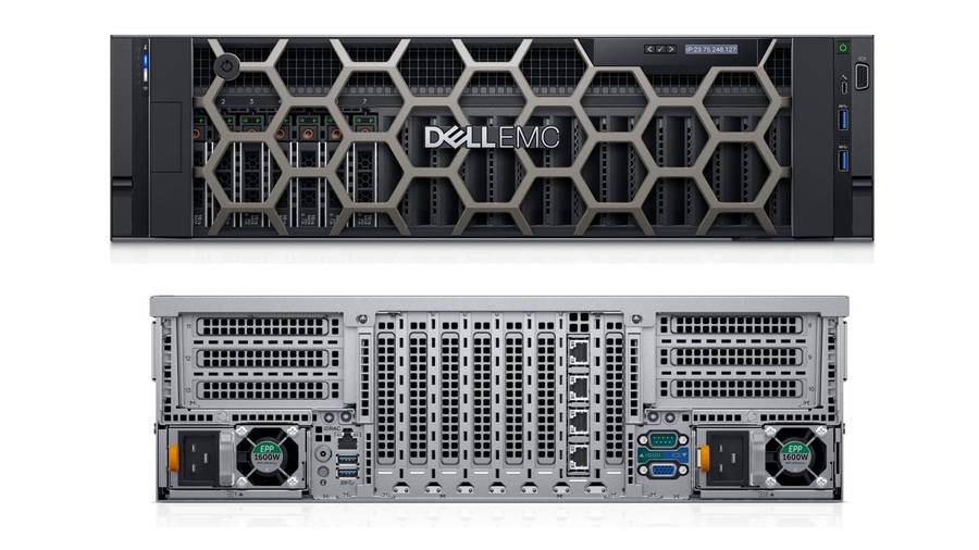 Dell PowerEdge R940 3U HPC Server  4 x Xeon Gold 6142 16C  512GB DDR4  8 x 2TB SAS  B...