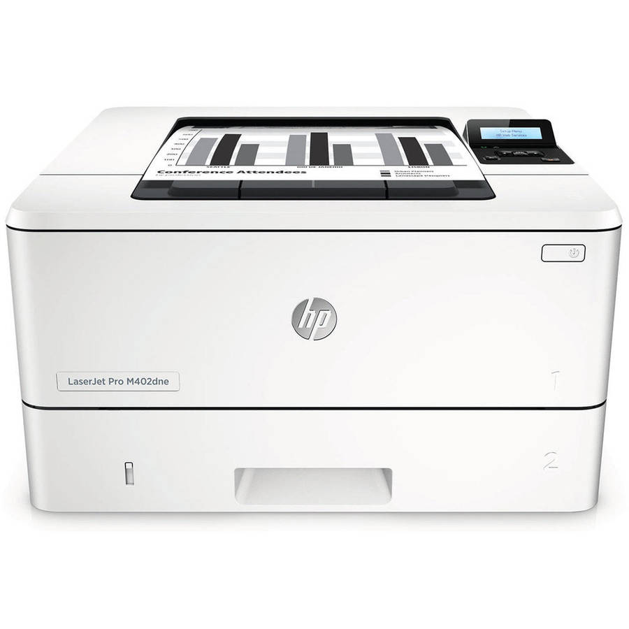HP LaserJet Pro M402DNE Mono Office Desk Printer-Refurbished- Toner included-Duplex Printing!