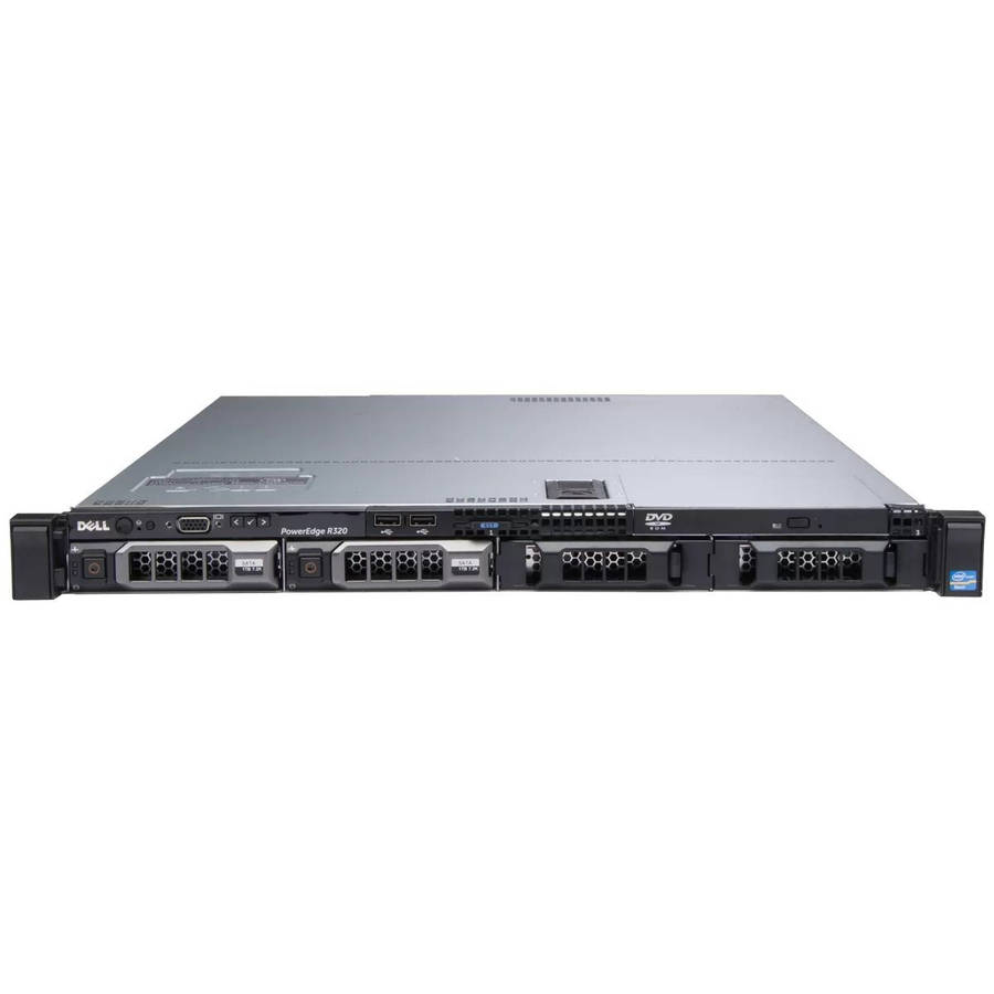 Dell PowerEdge R320 1U Rackmount Server  4 LFF  Xeon E5-1410 v2  16GB DDR3  2 × 500G...