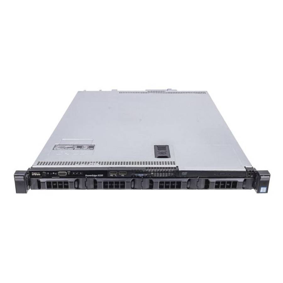 Dell PowerEdge R330 1U Rackmount Server  OEM  4 LFF  Xeon E3-1220 V5  8GB DDR4  4 ...