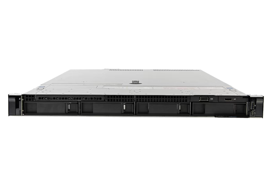 Dell PowerEdge R440 1U Rackmount Server  4 LFF  2 × Xeon Silver 4210  32GB DDR4  2 ...