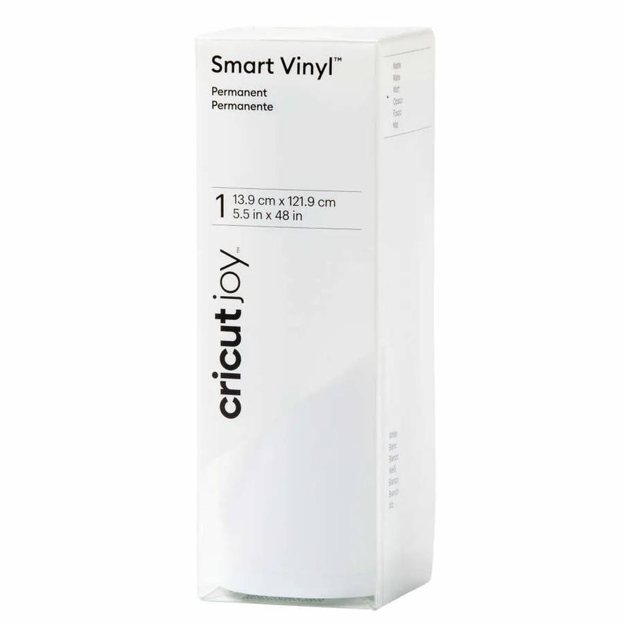 2009832 - Cricut Joy Permanent Smart Vinyl White 13.9x121.9cm