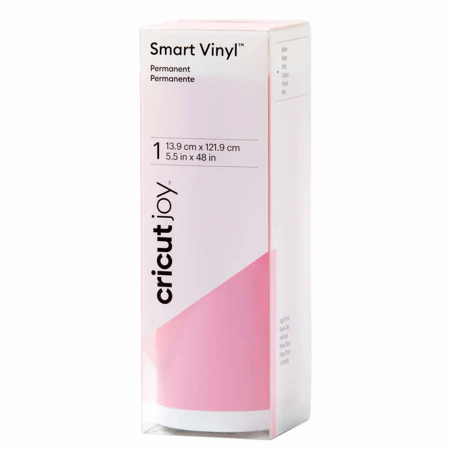 2009843 - Cricut Joy Permanent Smart Vinyl Light Pink 13.9x121.9cm